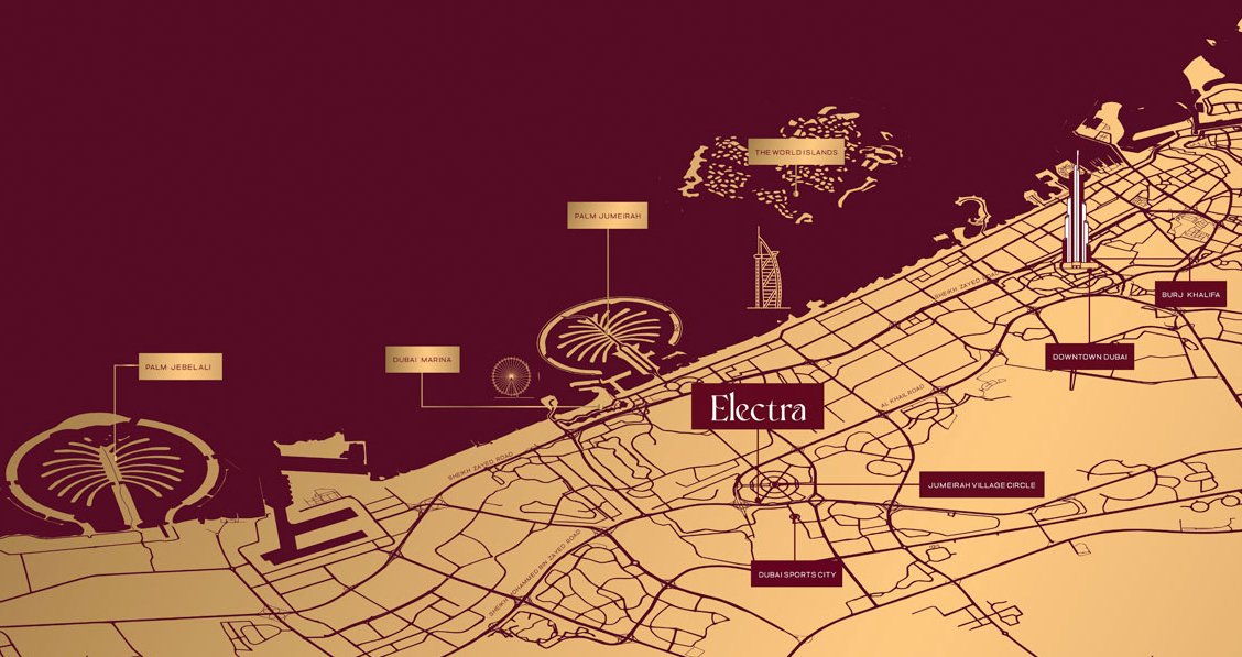 Electra land Map
