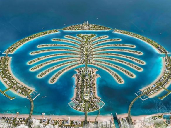 Palm Jebel Ali Map